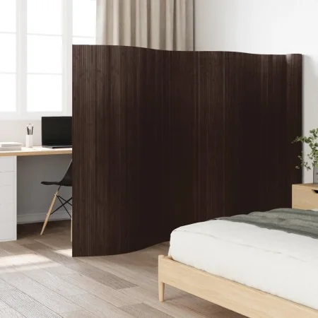 Biombo divisor de bambú marrón oscuro 165x800 cm de , Divisores de ambientes - Ref: Foro24-377016, Precio: 152,74 €, Descuent...