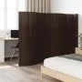 Biombo divisor de bambú marrón oscuro 165x800 cm de , Divisores de ambientes - Ref: Foro24-377016, Precio: 152,74 €, Descuent...