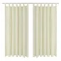 2 cortinas micro-satinadas con trabillas 140 x 245 cm von , Vorhänge und Gardinen - Ref: Foro24-130358, Preis: 31,65 €, Rabat...