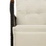 Set de comedor de jardín 7 pzas y cojines ratán sintético negro by , Garden sets - Ref: Foro24-3276836, Price: 795,66 €, Disc...