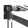 Toldo retráctil aluminio y tela antracita y blanco 3,5x2,5 m by , Awnings - Ref: Foro24-3216119, Price: 265,69 €, Discount: -5%%