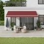 Toldo retráctil manual burdeos 500x300 cm von , Markisen - Ref: Foro24-3215297, Preis: 363,79 €, Rabatt: -5%%