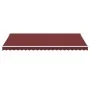 Toldo retráctil manual burdeos 500x300 cm von , Markisen - Ref: Foro24-3215297, Preis: 363,79 €, Rabatt: -5%%