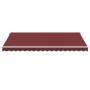 Toldo retráctil automático burdeos 450x300 cm de , Toldos - Ref: Foro24-3215306, Precio: 378,26 €, Descuento: -5%%