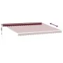 Toldo retráctil automático burdeos 450x300 cm de , Toldos - Ref: Foro24-3215306, Precio: 378,26 €, Descuento: -5%%