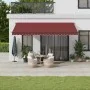 Toldo retráctil automático burdeos 500x300 cm by , Awnings - Ref: Foro24-3215312, Price: 454,96 €, Discount: -5%%