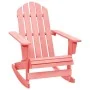 Silla mecedora de jardín Adirondack madera maciza de abeto rosa | Foro24.es | Tu tienda online para hogar, jardín y más Foro24.es