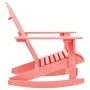 Silla mecedora de jardín Adirondack madera maciza de abeto rosa | Foro24.es | Tu tienda online para hogar, jardín y más Foro24.es