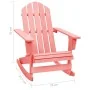 Silla mecedora de jardín Adirondack madera maciza de abeto rosa | Foro24.es | Tu tienda online para hogar, jardín y más Foro24.es