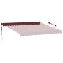 Toldo retráctil automático burdeos 400x300 cm von , Markisen - Ref: Foro24-3215310, Preis: 354,01 €, Rabatt: -5%%