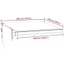 Toldo retráctil automático burdeos 350x250 cm von , Markisen - Ref: Foro24-3215304, Preis: 295,22 €, Rabatt: -5%%