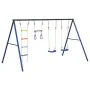 Set de columpios de exterior con columpios, trapecio y escalera de , Columpios y estructuras de juegos - Ref: Foro24-3283611,...