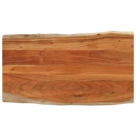 Tablero de mesa rectangular borde natural acacia 120x60x2,5 cm by , Table tops - Ref: Foro24-370624, Price: 94,46 €, Discount...