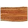 Tablero de mesa rectangular borde natural acacia 120x60x2,5 cm by , Table tops - Ref: Foro24-370624, Price: 94,46 €, Discount...