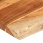 Tablero de mesa rectangular borde natural acacia 120x60x2,5 cm by , Table tops - Ref: Foro24-370624, Price: 94,46 €, Discount...
