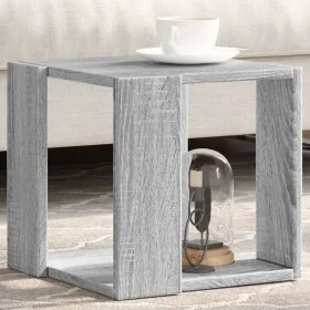 Mesa de centro madera de ingeniería gris Sonoma 32x32x30 cm de , Mesas de centro - Ref: Foro24-848148, Precio: 29,68 €, Descu...