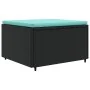 Set muebles de jardín 6 piezas y cojines ratán sintético negro de , Conjuntos de jardín - Ref: Foro24-3308068, Precio: 369,41...