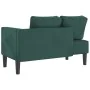 Sofá diván con cojines terciopelo verde oscuro von , Tagesbetten - Ref: Foro24-4007573, Preis: 164,18 €, Rabatt: -5%%