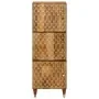 Aparador alto madera maciza de mango 40x33x110 cm by , Sideboards - Ref: Foro24-358313, Price: 144,74 €, Discount: -5%%
