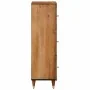 Aparador alto madera maciza de mango 40x33x110 cm by , Sideboards - Ref: Foro24-358313, Price: 144,74 €, Discount: -5%%