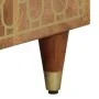 Aparador alto madera maciza de mango 40x33x110 cm by , Sideboards - Ref: Foro24-358313, Price: 144,74 €, Discount: -5%%