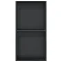 Hornacina ducha acero inoxidable negro mate 32x62x9 cm von , Duschwände und Duschwände - Ref: Foro24-4005134, Preis: 121,02 €...