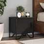 Mesitas de noche 2 uds madera contrachapada negro 40x30x40 cm de , Mesitas de noche - Ref: Foro24-848515, Precio: 65,76 €, De...