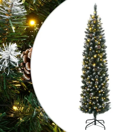 Árbol de Navidad artificial estrecho con 300 LEDs 180 cm by , Christmas trees - Ref: Foro24-3315780, Price: 84,16 €, Discount...