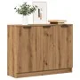 Aparador de madera de ingeniería roble artisan 90,5x30x70 cm von , Sideboards - Ref: Foro24-856843, Preis: 99,24 €, Rabatt: -5%%
