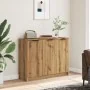 Aparador de madera de ingeniería roble artisan 90,5x30x70 cm von , Sideboards - Ref: Foro24-856843, Preis: 99,24 €, Rabatt: -5%%
