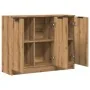 Aparador de madera de ingeniería roble artisan 90,5x30x70 cm von , Sideboards - Ref: Foro24-856843, Preis: 99,24 €, Rabatt: -5%%