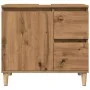 Armario lavabo baño madera ingeniería roble artisan 65x33x60 cm von , Badezimmerwaschtische - Ref: Foro24-857121, Preis: 86,8...