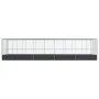 Pajarera con extensión de acero color plateado 932x307x212 cm von , Füße und Vogelkäfige - Ref: Foro24-3214279, Preis: 1,00 €...