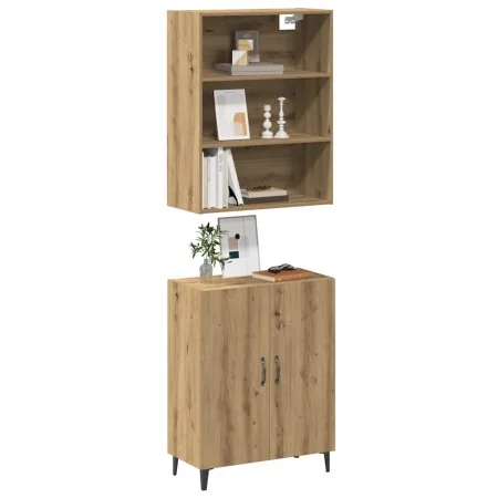 Aparador con mueble pared madera contrachapada artesanal roble | Foro24.es | Tu tienda online para hogar, jardín y más Foro24.es