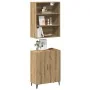 Aparador con mueble pared madera contrachapada artesanal roble | Foro24.es | Tu tienda online para hogar, jardín y más Foro24.es
