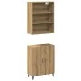 Aparador con mueble pared madera contrachapada artesanal roble | Foro24.es | Tu tienda online para hogar, jardín y más Foro24.es