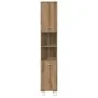 Juego de muebles baño 3 piezas madera ingeniería roble artisan by , Bathroom furniture - Ref: Foro24-3328570, Price: 230,77 €...