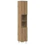 Juego de muebles baño 3 piezas madera ingeniería roble artisan by , Bathroom furniture - Ref: Foro24-3328570, Price: 230,77 €...