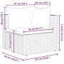 Set muebles de jardín 7 piezas y cojines ratán sintético marrón by , Garden sets - Ref: Foro24-3308118, Price: 532,65 €, Disc...