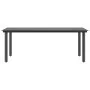Set de comedor de jardín 7 piezas cojines ratán sintético negro | Foro24.es | Tu tienda online para hogar, jardín y más Foro24.es