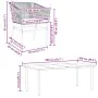 Set de comedor jardín 9 piezas cojines ratán polivinílico negro by , Garden sets - Ref: Foro24-3334617, Price: 758,89 €, Disc...