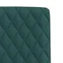 Sillas de comedor 4 unidades tela verde oscuro | Foro24.es | Tu tienda online para hogar, jardín y más Foro24.es