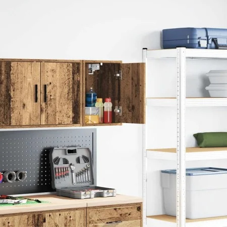 Armario de pared para garaje madera ingeniería madera antigua | Foro24.es | Tu tienda online para hogar, jardín y más Foro24.es