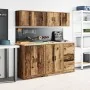 Armario de pared para garaje madera ingeniería madera antigua | Foro24.es | Tu tienda online para hogar, jardín y más Foro24.es