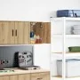 Armario de pared para garaje madera ingeniería artesanal roble von , Armarios industriales - Ref: Foro24-860623, Preis: 29,94...