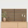 Paneles acústicos de pared 2 uds listones 60,5x60 cm de , Recubrimiento de paredes - Ref: Foro24-42002578, Precio: 46,39 €, D...