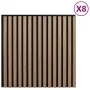 Paneles acústicos de pared 8 uds listones 60,5x60 cm von , Wandverkleidung - Ref: Foro24-42002584, Preis: 141,67 €, Rabatt: -5%%