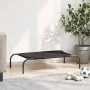 Cama elevada para perros negra 90x50x20 cm tela Oxford y acero von , Betten für Hunde - Ref: Foro24-42000838, Preis: 23,80 €,...