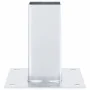 Bases para postes cuadradas 4 uds. Plata 71x71 mm | Foro24.es | Tu tienda online para hogar, jardín y más Foro24.es