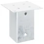 Bases para postes cuadradas 4 uds. Plata 91x91 mm | Foro24.es | Tu tienda online para hogar, jardín y más Foro24.es